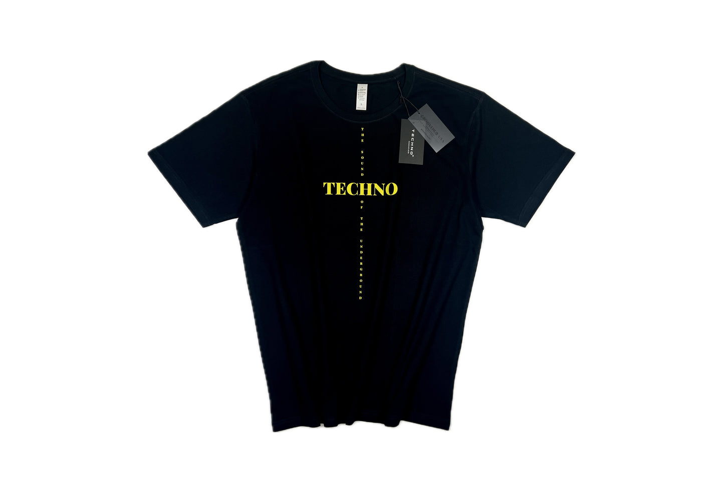 TECHNO essentials Mens Premium Quality 100% Cotton T-Shirt Slim Fit Casual Festival Clubwear